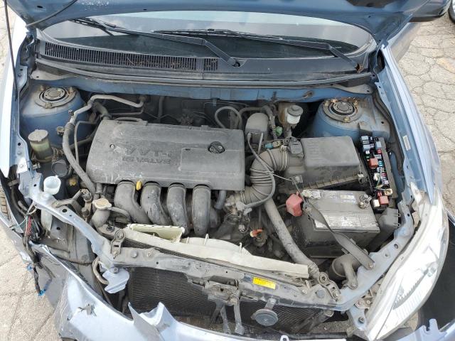 2T1KR32E53C122839 - 2003 TOYOTA COROLLA MA XR BLUE photo 11