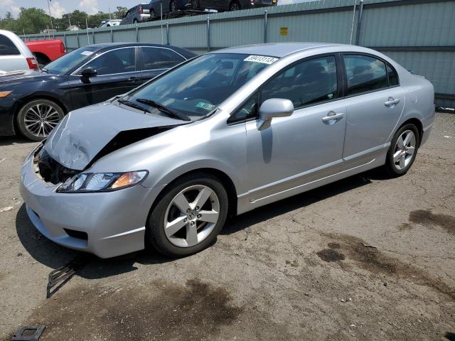 2HGFA1F69AH502741 - 2010 HONDA CIVIC LX-S فضي صورة 1