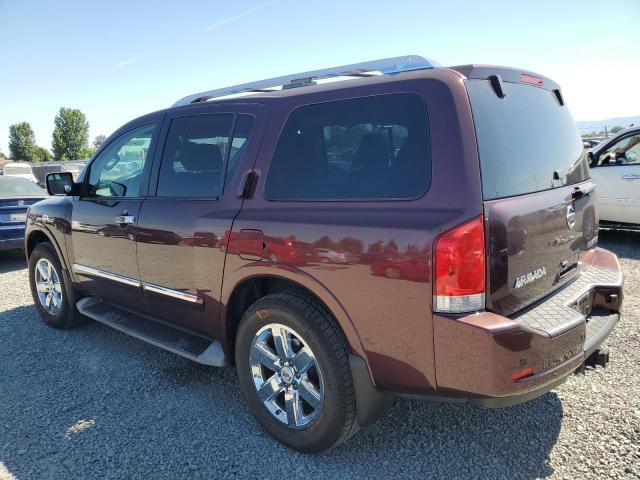 5N1AA0NE1EN606998 - 2014 NISSAN ARMADA PLATINUM MAROON photo 2