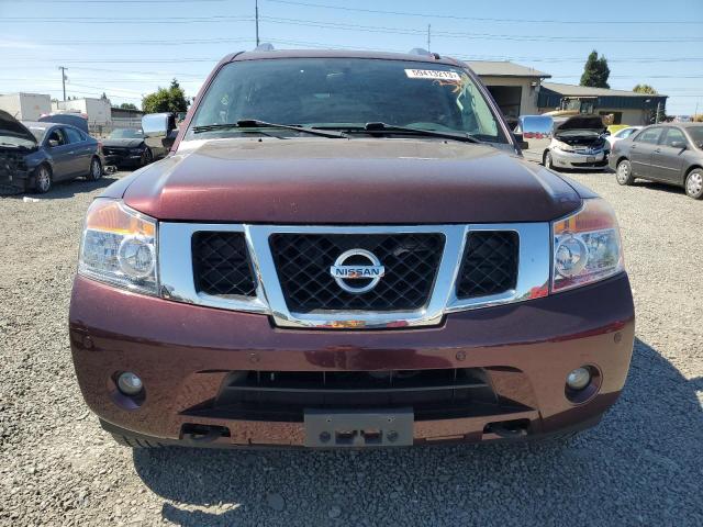 5N1AA0NE1EN606998 - 2014 NISSAN ARMADA PLATINUM MAROON photo 5