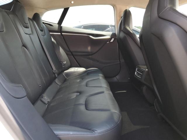5YJSA1H12EFP52073 - 2014 TESLA MODEL S Білий фото 10