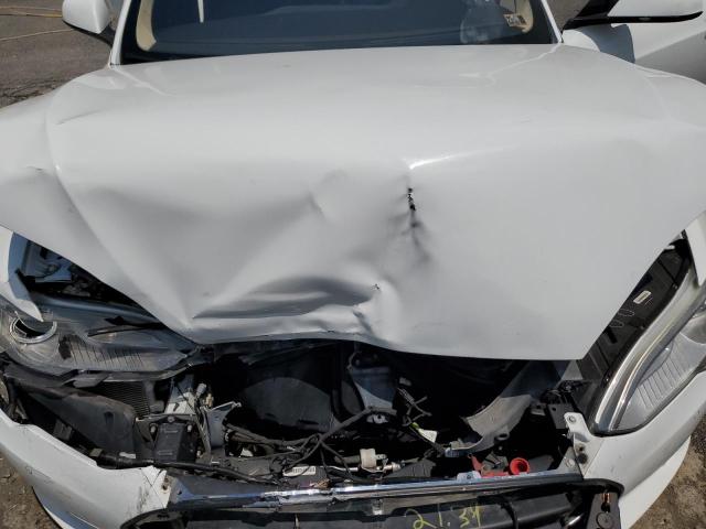 5YJSA1H12EFP52073 - 2014 TESLA MODEL S Білий фото 11