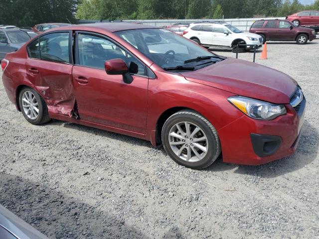 JF1GJAC64DH028401 - 2013 SUBARU IMPREZA PREMIUM RED photo 4