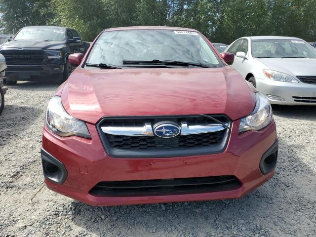 JF1GJAC64DH028401 - 2013 SUBARU IMPREZA PREMIUM RED photo 5