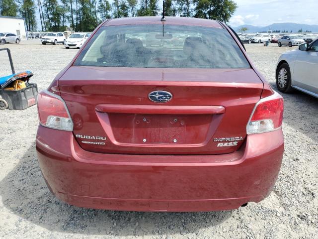 JF1GJAC64DH028401 - 2013 SUBARU IMPREZA PREMIUM RED photo 6