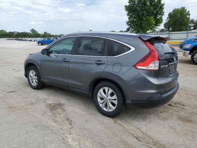 5J6RM4H71EL111645 - 2014 HONDA CR-V EXL GRAY photo 2