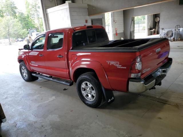 3TMLU4EN0BM067288 - 2011 TOYOTA TACOMA DOUBLE CAB RED photo 2