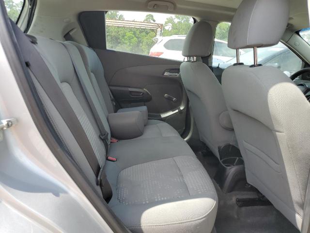 1G1JA6SH0C4108616 - 2012 CHEVROLET SONIC LS 银色 照片 10