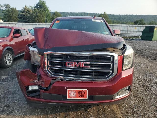 1GKS2GKC6JR369823 - 2018 GMC YUKON XL K1500 SLT RED photo 5