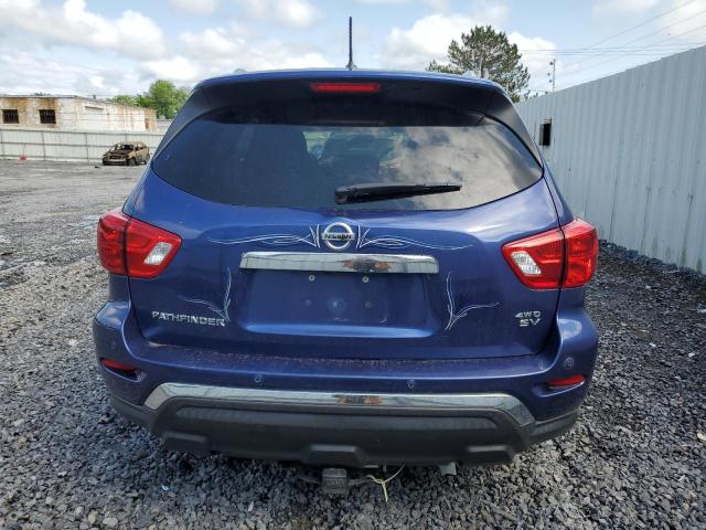 5N1DR2MM1JC663542 - 2018 NISSAN PATHFINDER S BLUE photo 6