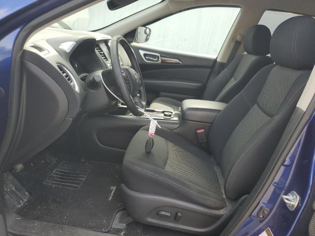 5N1DR2MM1JC663542 - 2018 NISSAN PATHFINDER S BLUE photo 7
