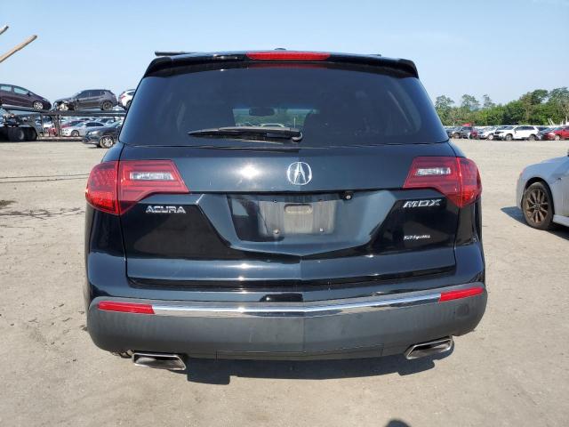 2HNYD2H39CH519415 - 2012 ACURA MDX TECHNOLOGY BLACK photo 6