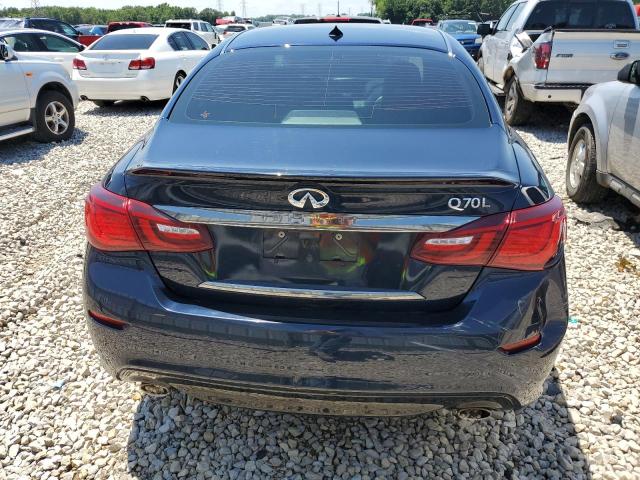 JN1BY1PP7JM330113 - 2018 INFINITI Q70L 3.7 LUXE BLUE photo 6