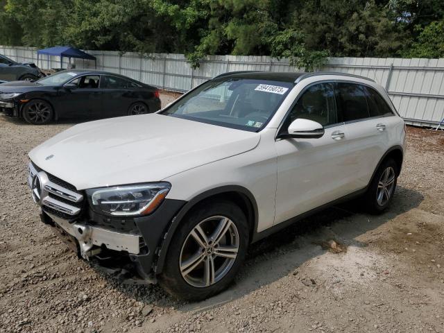 W1N0G8EBXMV298109 - 2021 MERCEDES-BENZ GLC 300 4MATIC WHITE photo 1