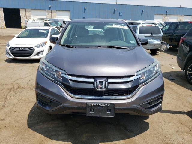 5J6RM4H37FL048064 - 2015 HONDA CR-V LX GRAY photo 5