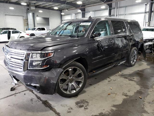 1GNSKJKC4HR372455 - 2017 CHEVROLET SUBURBAN K1500 PREMIER GRAY photo 1