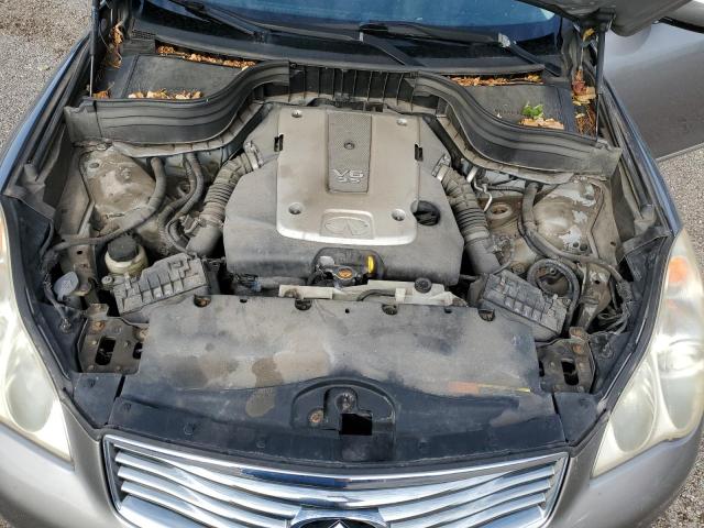 JNKAJ09F48M362604 - 2008 INFINITI EX35 BASE GRAY photo 12