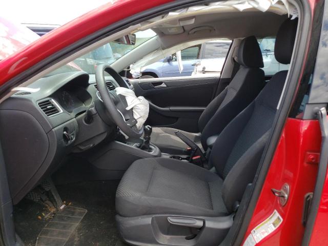 3VW1K7AJ4DM262912 - 2013 VOLKSWAGEN JETTA BASE 红色 照片 7