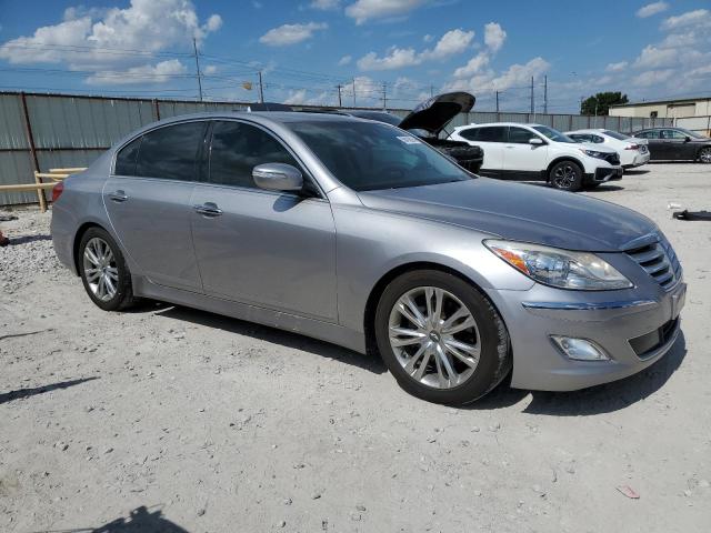 KMHGC4DD3DU249431 - 2013 HYUNDAI GENESIS 3.8L SILVER photo 4