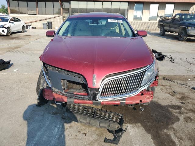 1LNHL9EK4DG611537 - 2013 LINCOLN MKS MAROON photo 5