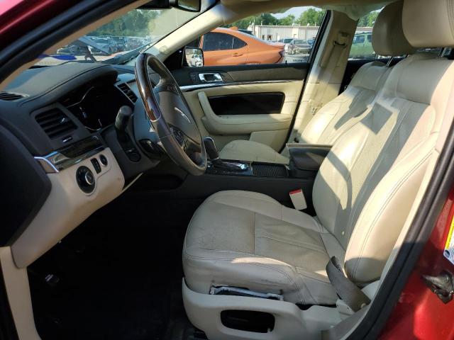 1LNHL9EK4DG611537 - 2013 LINCOLN MKS MAROON photo 7