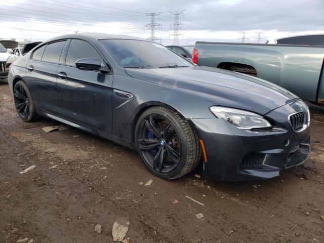 WBS6E9C57JG808256 - 2018 BMW M6 GRAN COUPE GRAY photo 4
