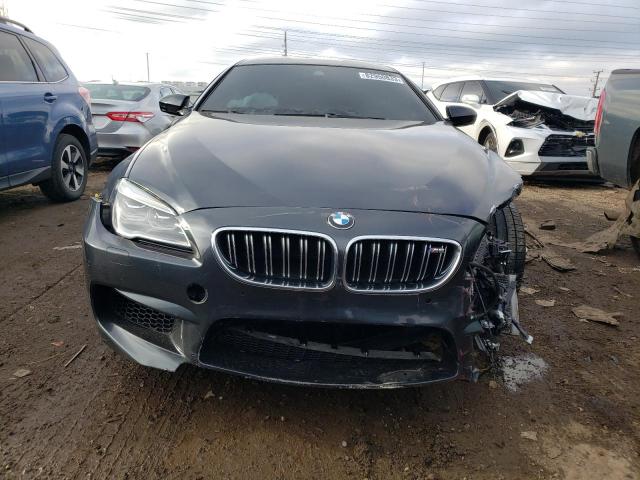 WBS6E9C57JG808256 - 2018 BMW M6 GRAN COUPE GRAY photo 5