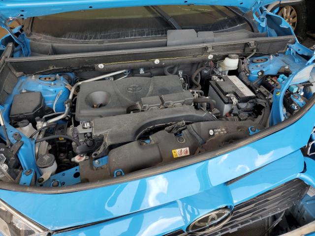 JTMA1RFV0KD504603 - 2019 TOYOTA RAV4 XLE PREMIUM BLUE photo 12