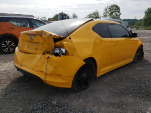 JTKJF5C72C3029679 - 2012 TOYOTA SCION TC 黄色 照片 3