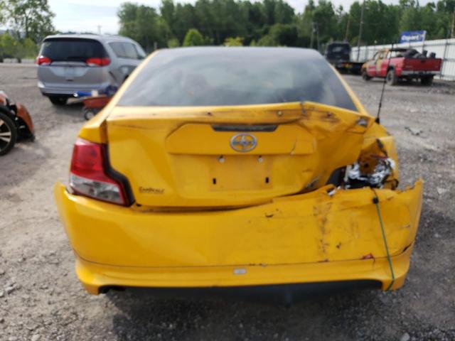 JTKJF5C72C3029679 - 2012 TOYOTA SCION TC 黄色 照片 6