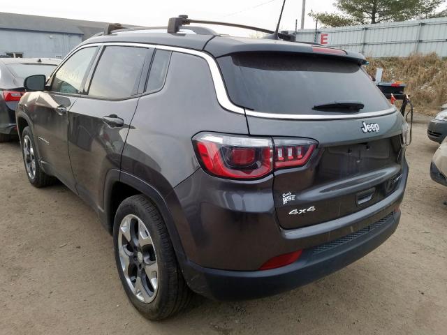 3C4NJDCBXJT320602 - 2018 JEEP COMPASS LIMITED  photo 3