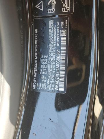 WBADZ4C04MCG08361 - 2021 BMW 840XI BLACK photo 13