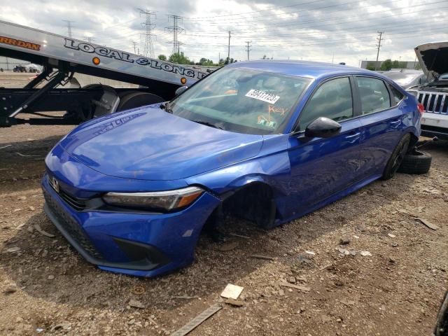 2HGFE2F59PH503950 - 2023 HONDA CIVIC SPORT 蓝色 照片 1