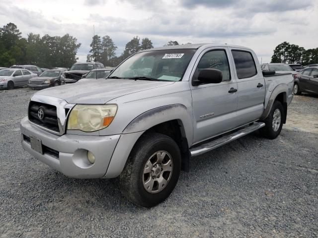 3TMJU62N16M014855 - 2006 TOYOTA TACOMA DOUBLE CAB PRERUNNER SILVER photo 1