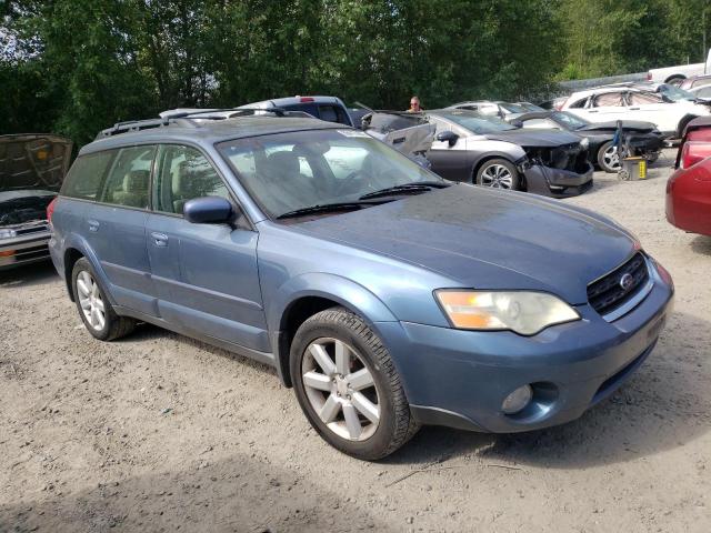 4S4BP62C267343998 - 2006 SUBARU LEGACY OUTBACK 2.5I LIMITED BLUE photo 4