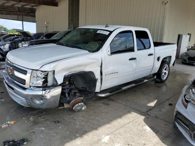 3GCPCREA7CG129509 - 2012 CHEVROLET SILVERADO C1500  LS WHITE photo 1