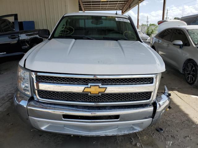 3GCPCREA7CG129509 - 2012 CHEVROLET SILVERADO C1500  LS WHITE photo 5