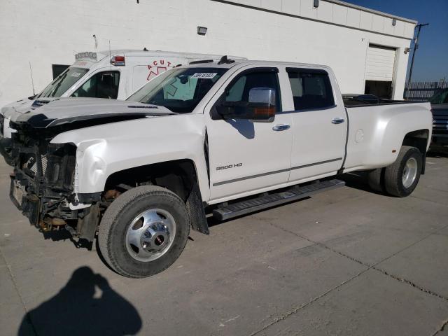 1GC4KXCY6KF124621 - 2019 CHEVROLET SILVERADO K3500 LTZ WHITE photo 1