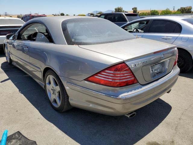 WDBPJ76JX4A041884 - 2004 MERCEDES-BENZ CL 600 SILVER photo 2