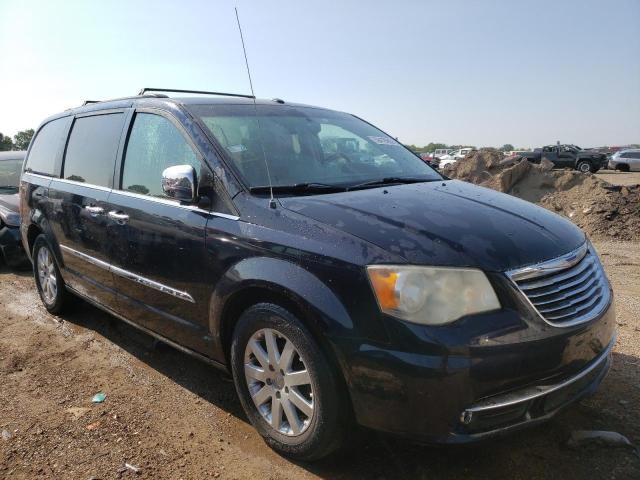 2A4RR8DG9BR704106 - 2011 CHRYSLER TOWN & COU TOURING L BLUE photo 4