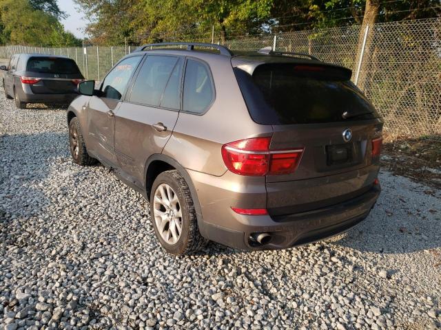 5UXZV4C5XCL766908 - 2012 BMW X5 XDRIVE35I BROWN photo 3