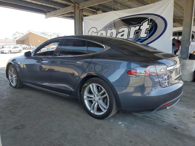5YJSA1E11FF120249 - 2015 TESLA MODEL S CHARCOAL photo 2