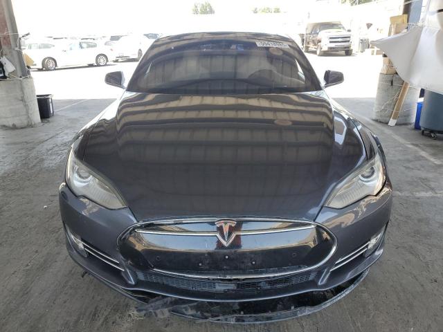 5YJSA1E11FF120249 - 2015 TESLA MODEL S CHARCOAL photo 5