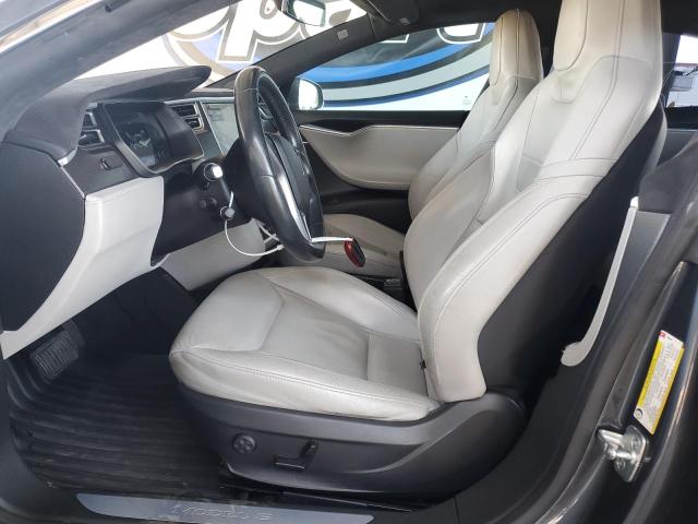 5YJSA1E11FF120249 - 2015 TESLA MODEL S CHARCOAL photo 7