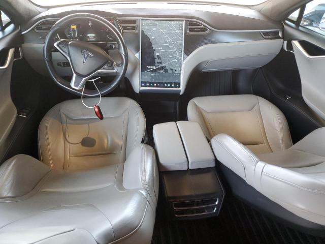 5YJSA1E11FF120249 - 2015 TESLA MODEL S CHARCOAL photo 8