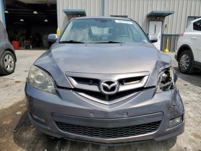 JM1BK343171675272 - 2007 MAZDA 3 HATCHBACK BLUE photo 5