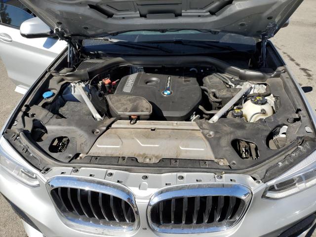 5UXTR7C55KLF27473 - 2019 BMW X3 SDRIVE30I SILVER photo 12