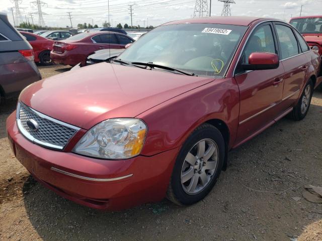 1FAHP24136G156682 - 2006 FORD FIVE HUNDR SEL RED photo 2
