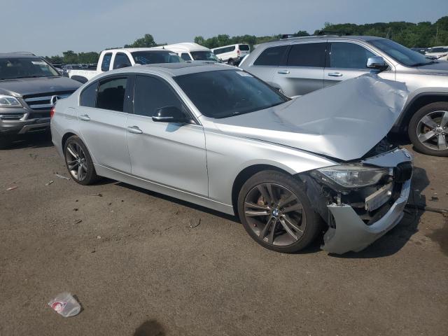 WBA3B9G56FNR94532 - 2015 BMW 335 XI SILVER photo 4