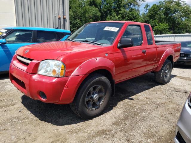 1N6ED26Y84C426751 - 2004 NISSAN FRONTIER KING CAB XE V6 RED photo 1